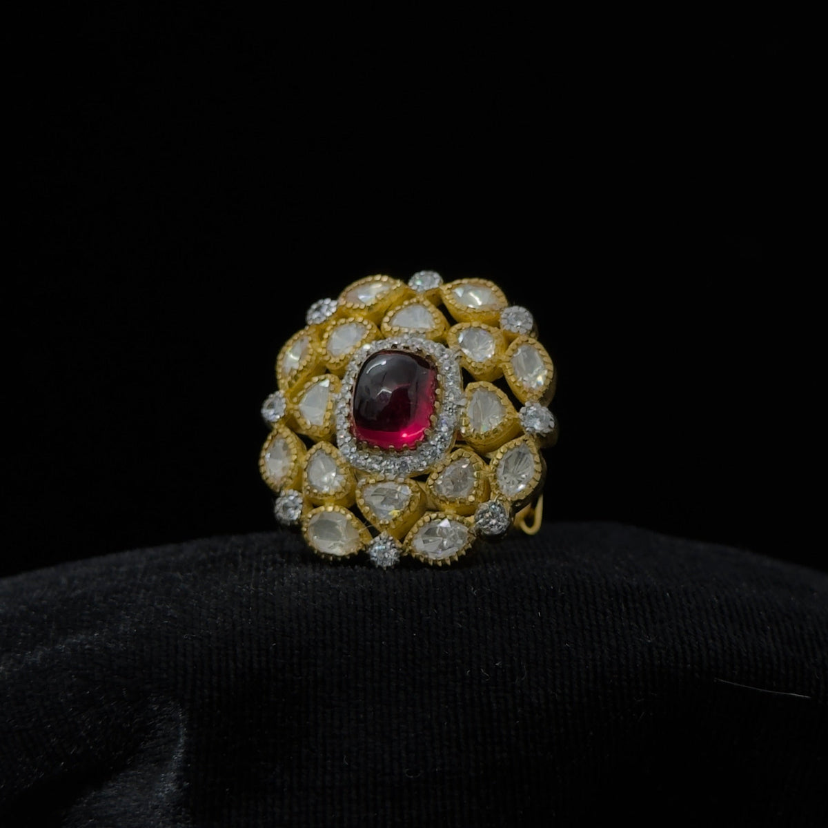 Earrings and ring