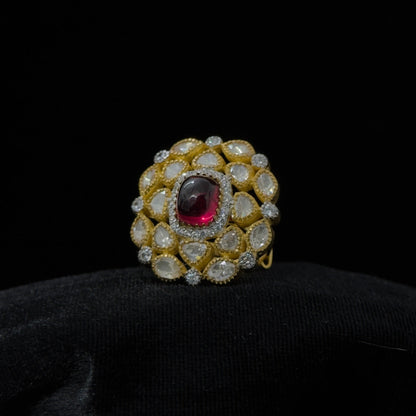Earrings and ring