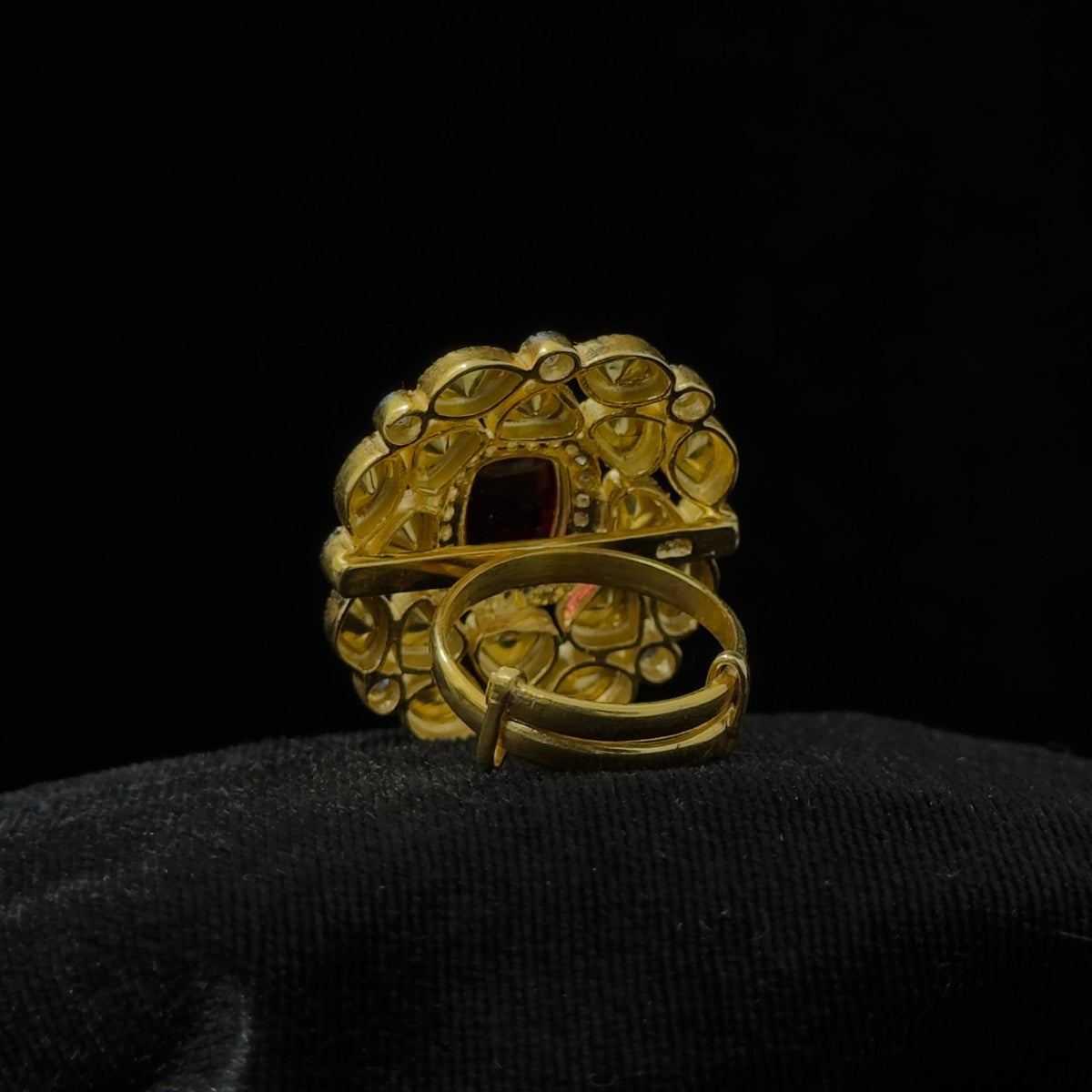 Earrings and ring