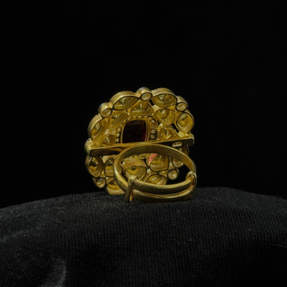 Earrings and ring